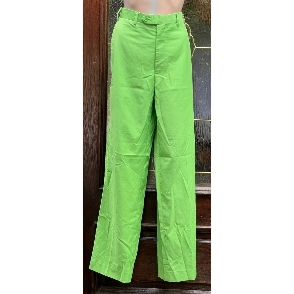 Ferreci Made in Italy 34R Lime Green Pants